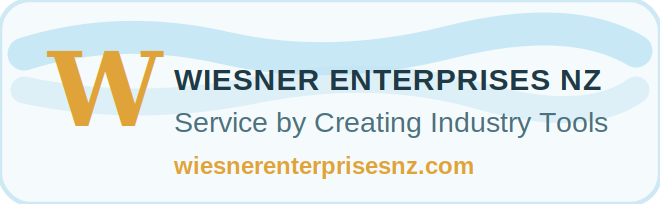 Wiesner Enterprises NZ featured badge